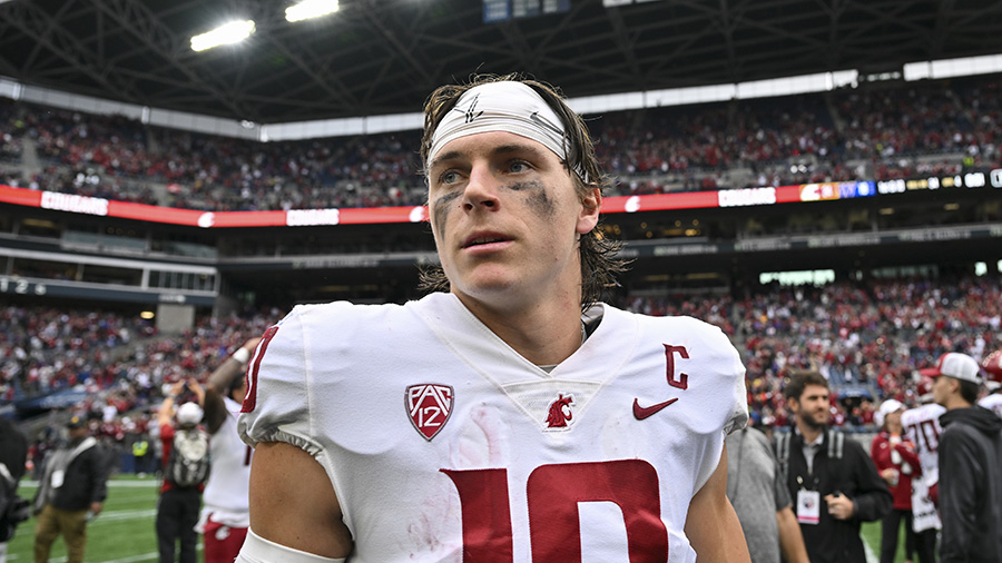 WSU Cougars top 25 John Mateer Apple Cup...