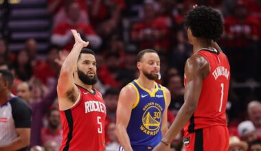 Golden State Warriors v Houston Rockets - Game Five