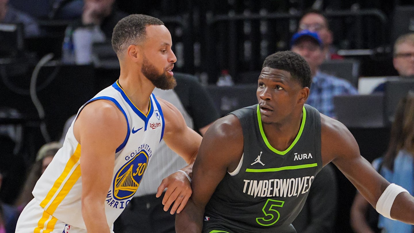 Steph Curry Ranked Over Anthony Edwards for Top NBA Superlative