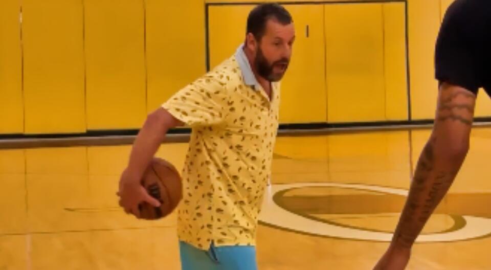 Adam Sandler Turns Heads After Dropping Dimes With Two Young Miami Heat Stars In Wild Offseason Session [VIDEO]