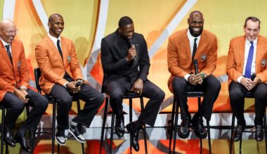 Basketball Hall of Fame induction: LeBron James honors Kobe Bryant; Carmelo Anthony thanks Knicks in ceremony