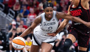 Aces take gritty Game 3 over Fever: How Jackie Young led Las Vegas to the brink of another WNBA Finals