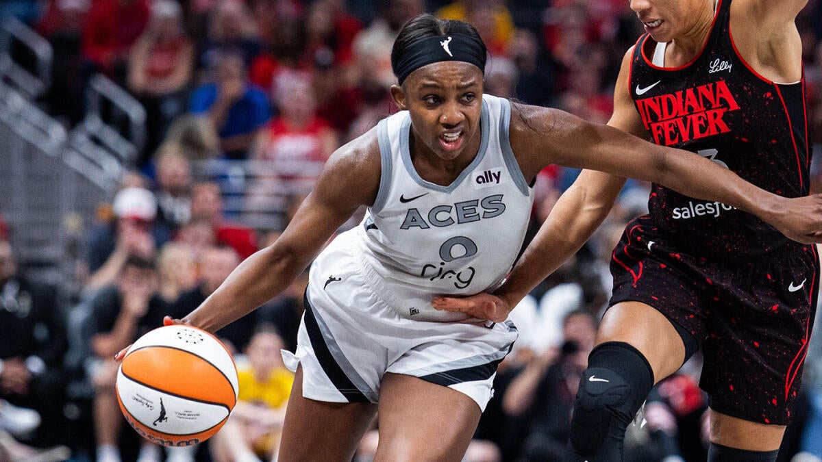 Aces take gritty Game 3 over Fever: How Jackie Young led Las Vegas to the brink of another WNBA Finals