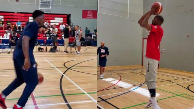 Anthony Edwards Soaks Up Every Lesson From Kevin Durant In Offseason Grind [VIDEO]
