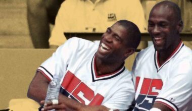 "If you don't turn into Air Jordan, we're going to blow you out today" - Magic Johnson recalls the only time he trash-talked Michael Jordan