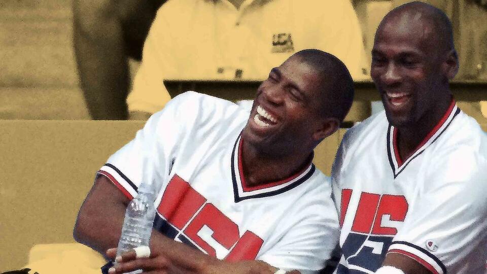 "If you don't turn into Air Jordan, we're going to blow you out today" - Magic Johnson recalls the only time he trash-talked Michael Jordan