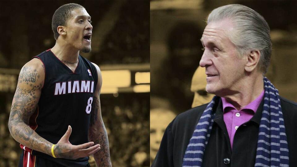 "My excuse to him was I grew up in an apartment and I need some space" - Michael Beasley regrets not listening to Pat Riley's advice when he first got to Miami
