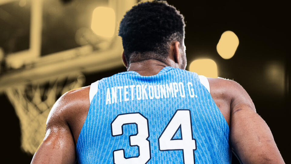 "You would say I did a three-peat with the Chicago Bulls" - Giannis says only U.S. fans think his reaction to winning EuroBasket bronze was excessive