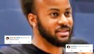 Social Media Explodes With Reactions After Cameras Capture Moses Moody’s Bizarre Hairline At Training Camp