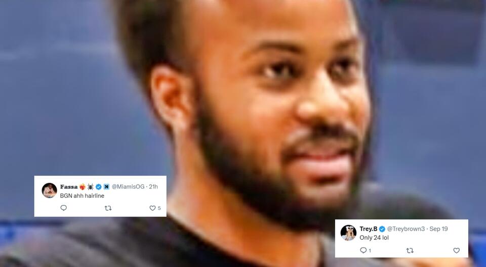 Social Media Explodes With Reactions After Cameras Capture Moses Moody’s Bizarre Hairline At Training Camp