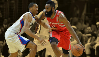 "I was confused" - Harden on why it took him so long to take a shot after dropping Wesley Johnson with a nasty crossover in 2018