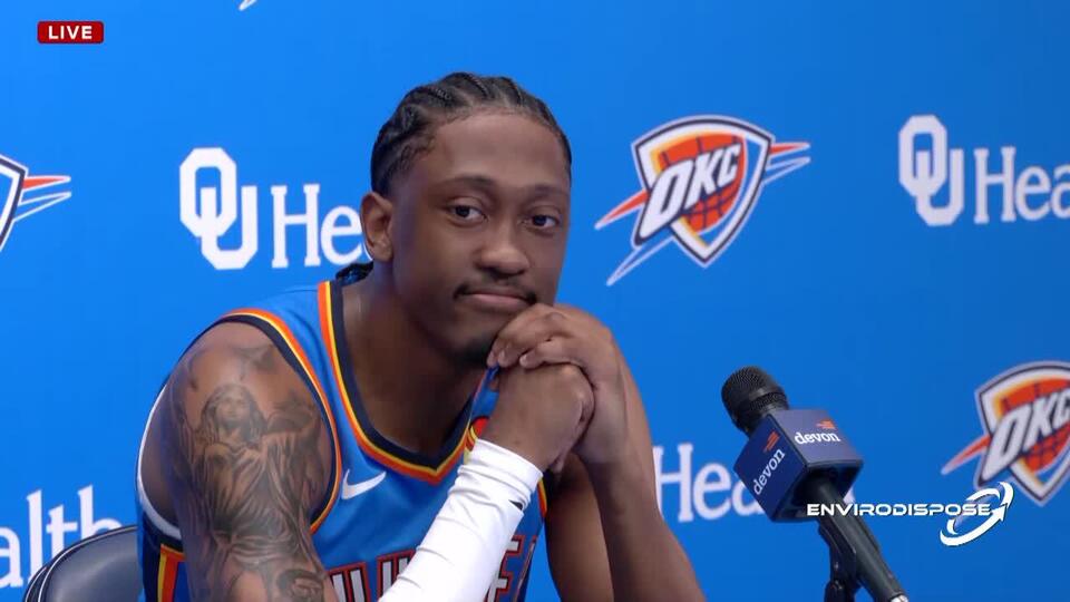 Thunder All-Star Jalen Williams says focus is on team success ahead of 2025-26 season