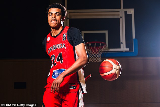 Born in Canada to a Canadian mother, Aziz played for the country at the FIBA U19 World Cup