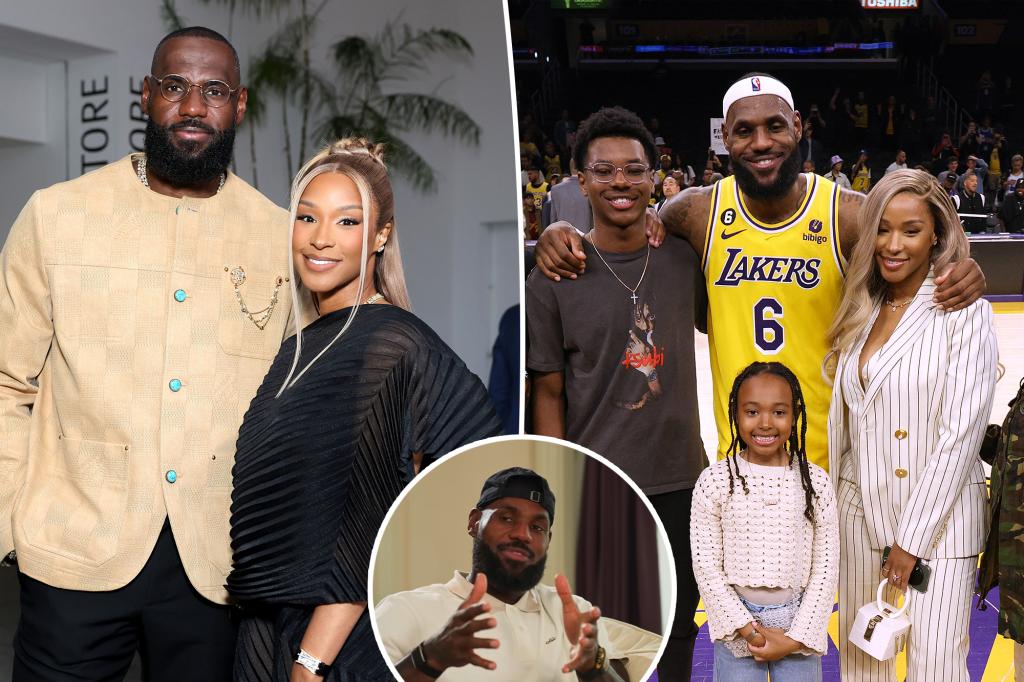 LeBron James admits his marriage with wife Savannah isn't 'picture perfect'