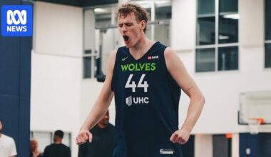 Australian basketballer Rocco Zikarsky gears up for NBA after Timberwolves selection