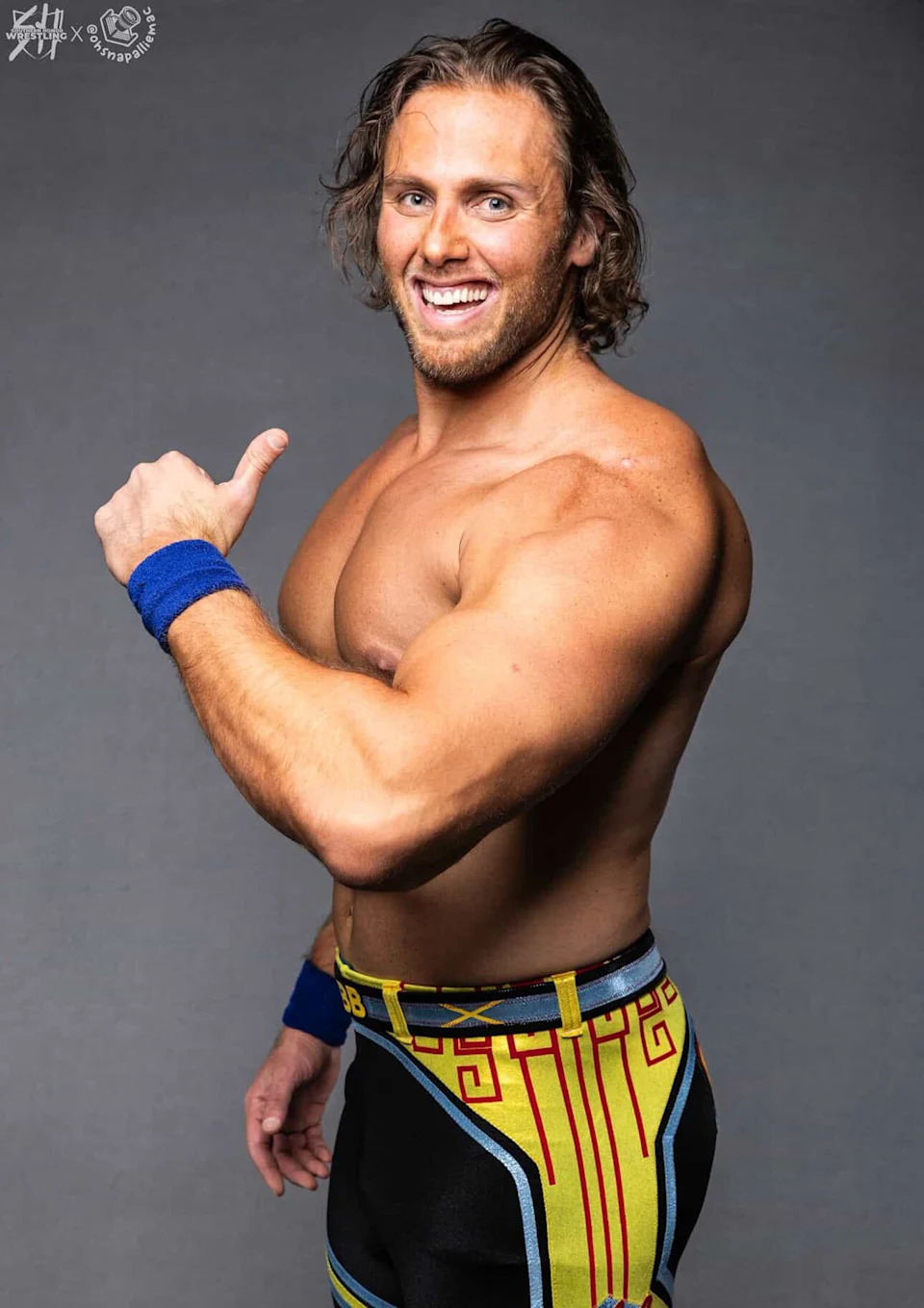 Before he was “Big Trouble” in the ring, Ben Crenca was a college basketball player at the University of Vermont.