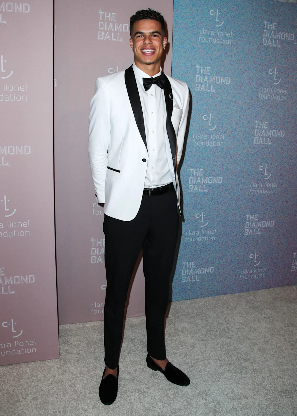 Michael Porter Jr posing on the red carpet.