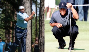 LeBron James(L) and Charles Barkley(R)