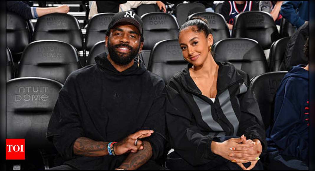 Dallas Mavericks’ star Kyrie Irving spotted with wife at Denver Nuggets - Los Angeles Clippers Game 3 | NBA News