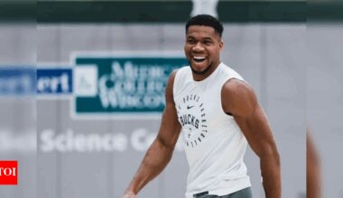 “You’re a family”- Giannis Antetokounmpo’s warm gesture towards an Italian fan brings out his humble side | NBA News