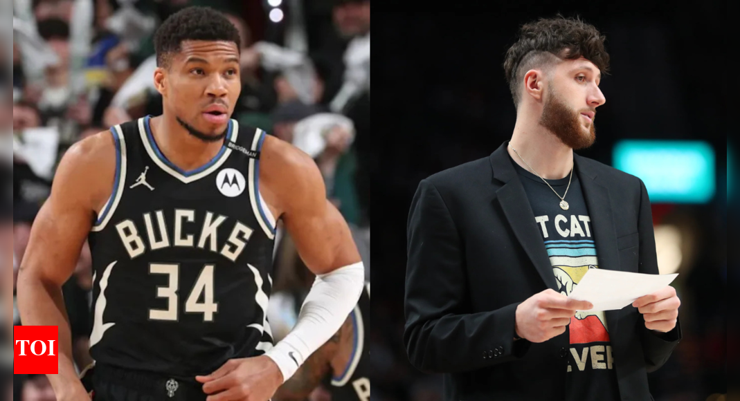“S**ked at those defenses”—Jusuf Nurkic fuels on-court rivalry with Giannis Antetokounmpo after ripping the 9-time NBA All-Star’s Eurobasket gameplay | NBA News
