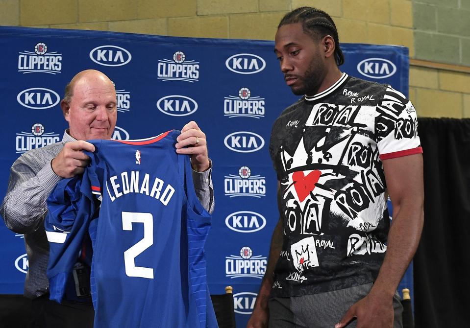 Los Angeles Clippers Introduce Kawhi Leonard & Paul George