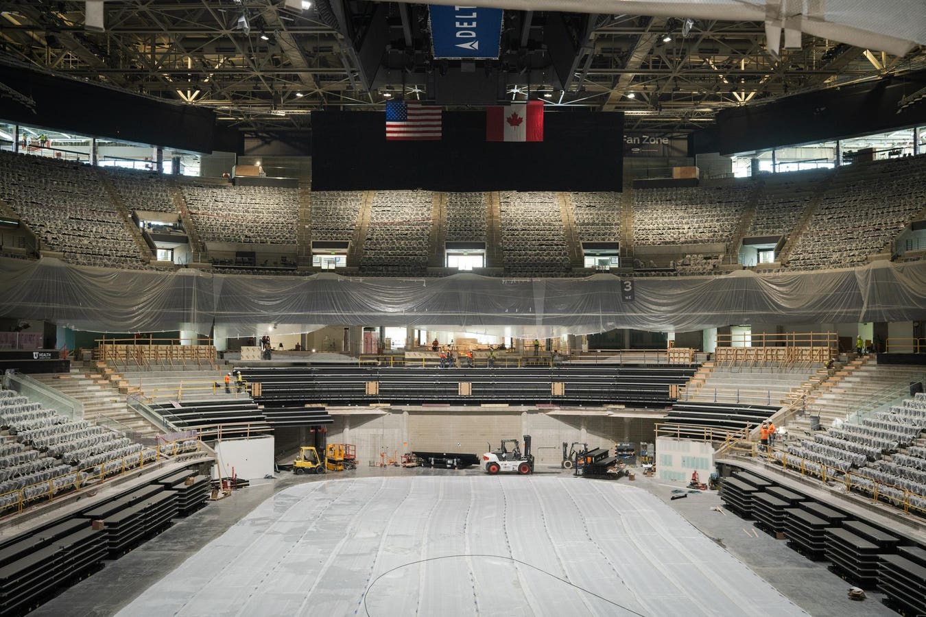 Utah’s Delta Center With First-Ever Seating Tech For NHL And NBA