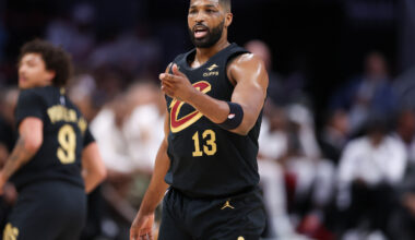 Tristan Thompson playing