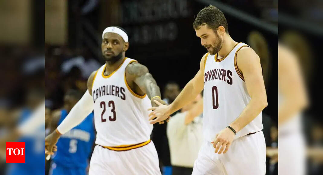 LeBron James shares 3-word birthday wish for his Cleveland Cavaliers teammate Kevin Love | NBA News