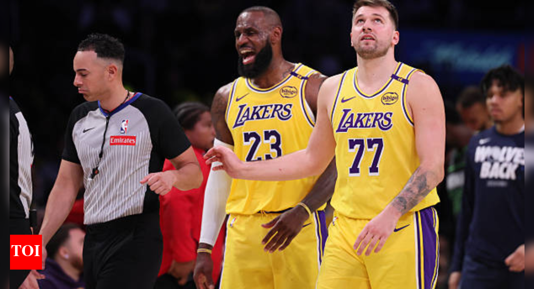 "I don't think so" - Luka Doncic has no plans to follow the footsteps of his fellow Los Angeles Lakers teammate LeBron James | NBA News