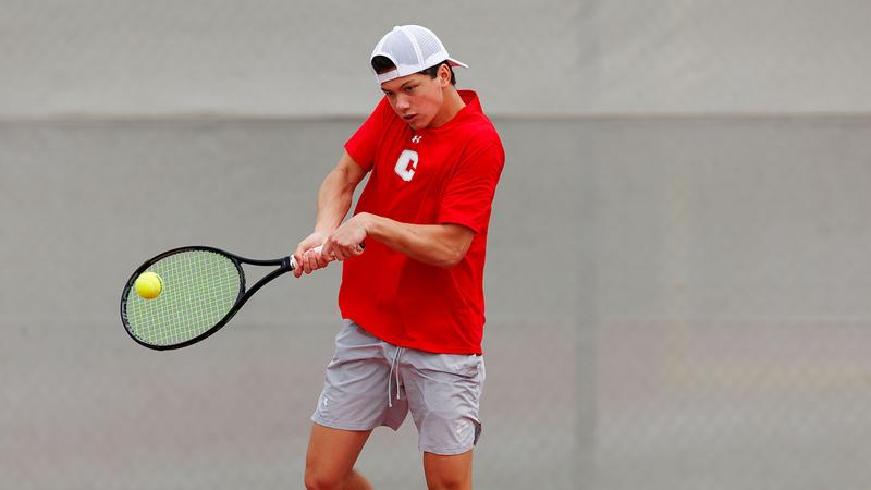 Central’s Klish and Sinclair medal at men’s conference tennis tournament