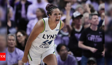 Miami Heat star Bam Adebayo stuns girlfriend A’ja Wilson with emotional surprise as she makes WNBA history with 4th MVP award | NBA News