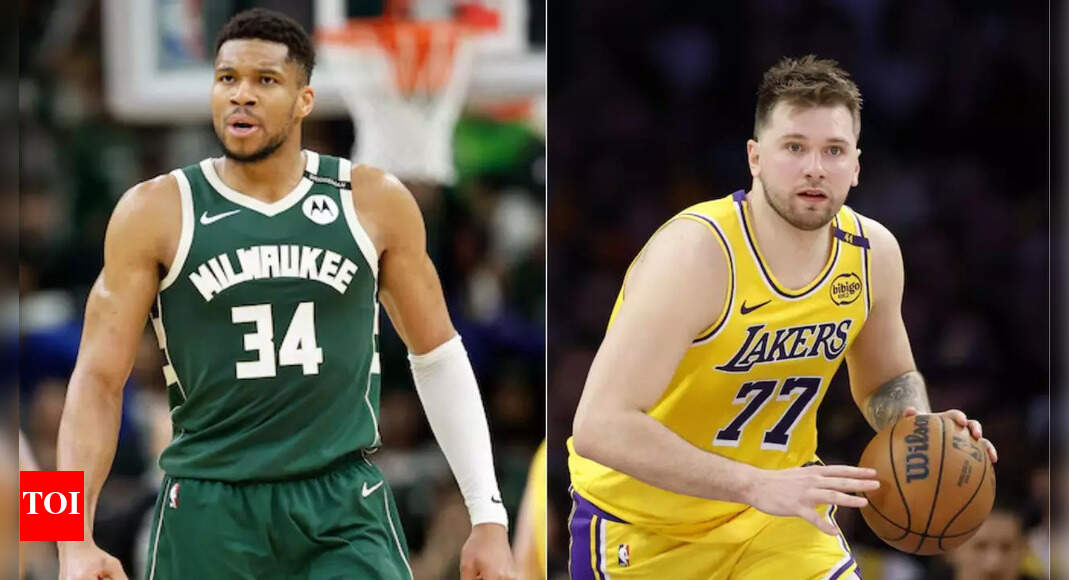 Giannis Antetokounmpo vs Luka Doncic: Which NBA star has the bigger net worth | NBA News