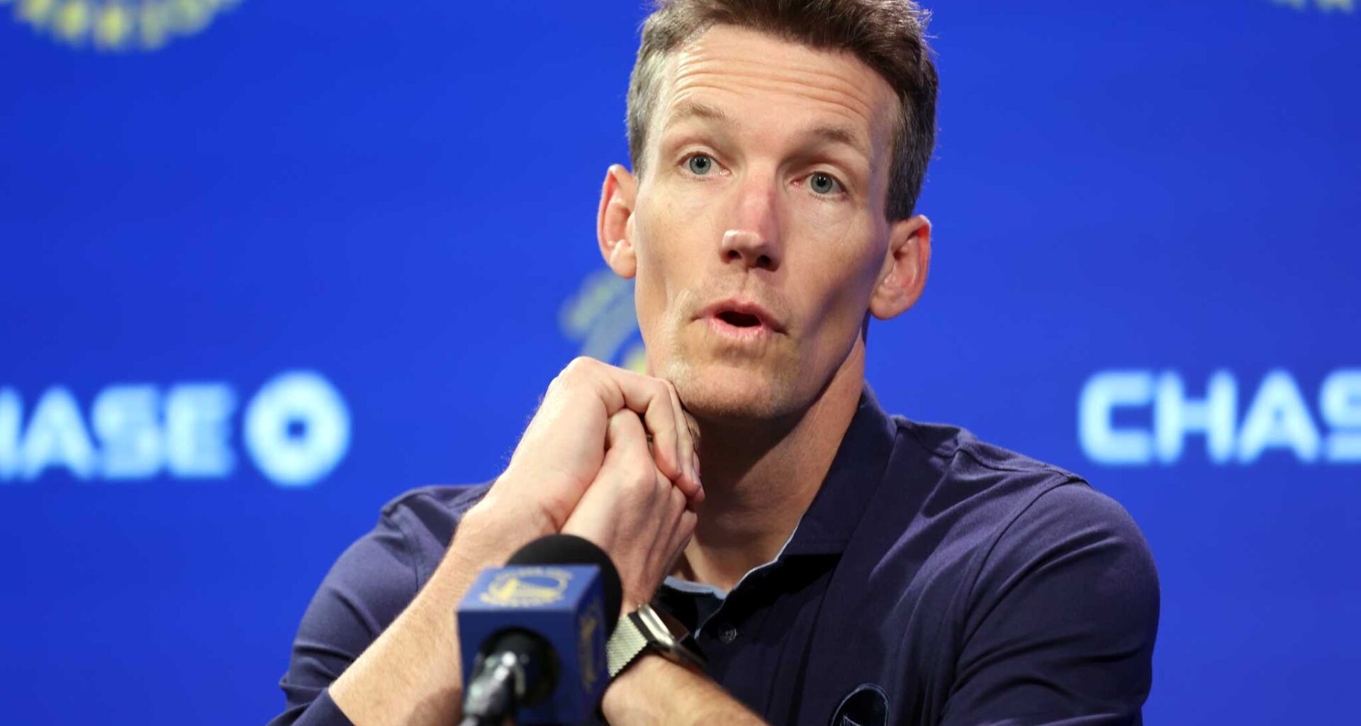 Warriors’ Dunleavy talks 41st pick, Kuminga, trades ahead of NBA draft