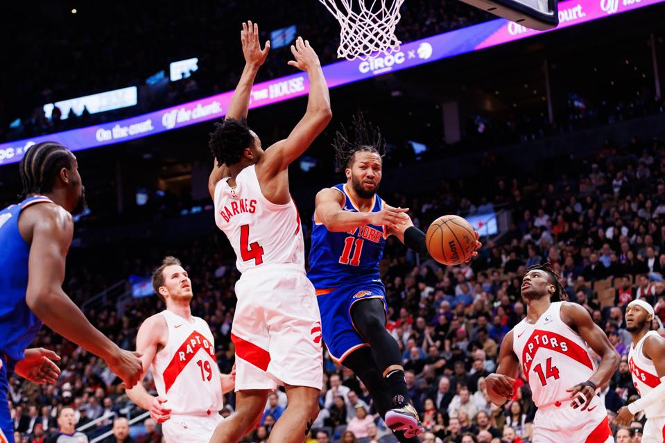 New York Knicks v Toronto Raptors