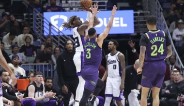 Ellis' 27 points off the bench helps the Kings hold on to beat Williamson and the Pelicans 119-111