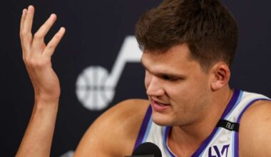 Utah Jazz center Walker Kessler is a 'little frustrated' over contract talks