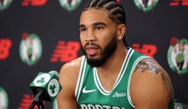 Celtics Media Day: Tatum wants to return as soon as possible | News, Sports, Jobs