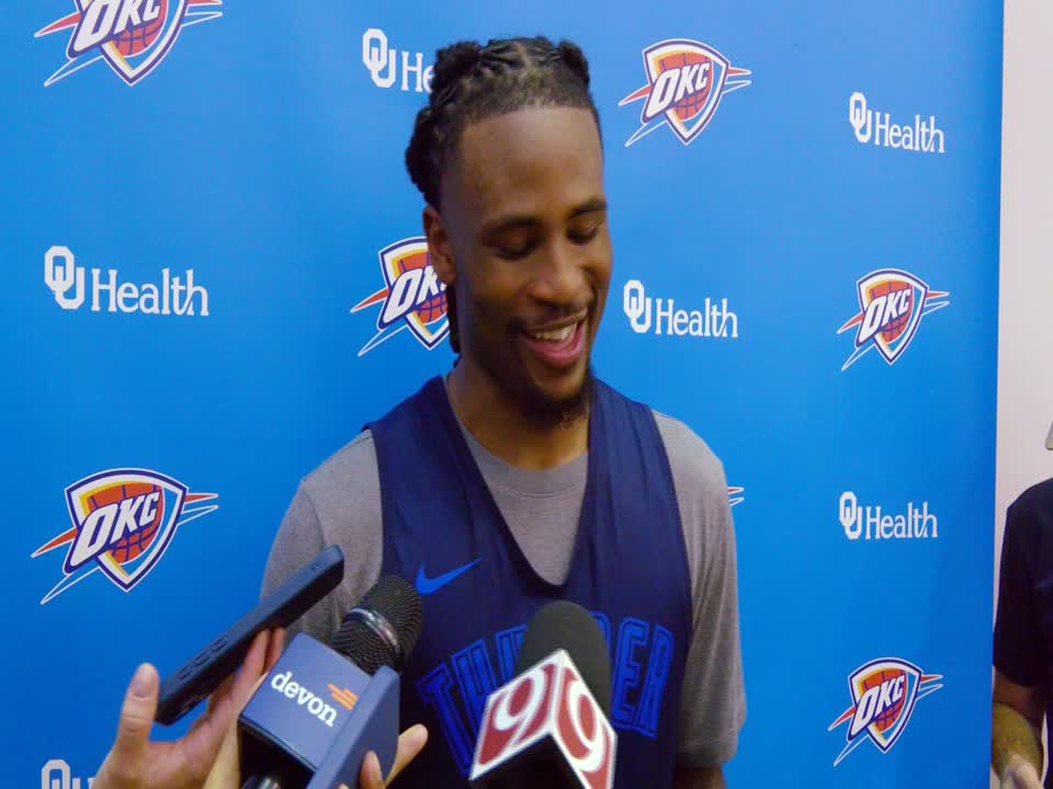 OKC's Cason Wallace ready for bigger role as Thunder training camp opens