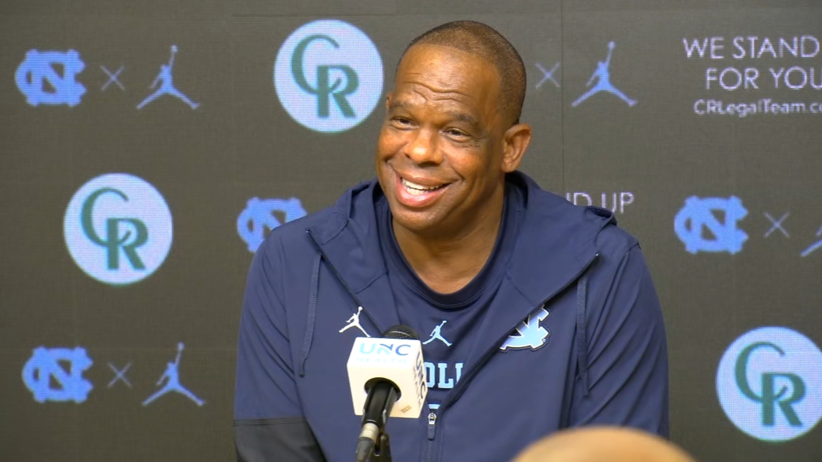 UNC basketball coach Hubert Davis speaks out on team expectations