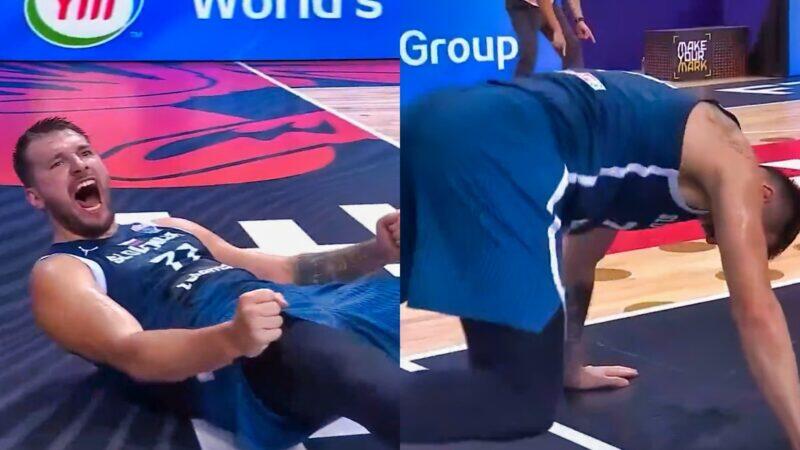 Luka Doncic Slips On The Court But Instantly Turns Embarrassing Moment Into Highlight Move At EuroBasket [VIDEO]