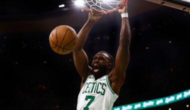CelticsBlog player preview: could the Celtics experiment with Jaylen Brown at the 4 in crunch time?