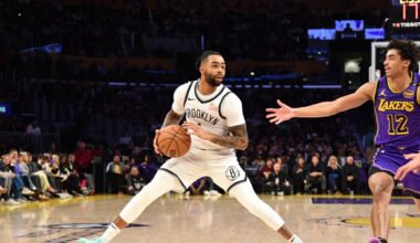 D’Angelo Russell sounds happy to not be playing on the Lakers anymore