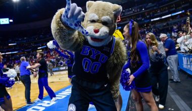 BYU Basketball Announces Tip Times for 3 Delta Center Games