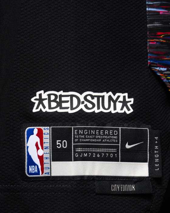 bed-stuy patch on nets uniforms