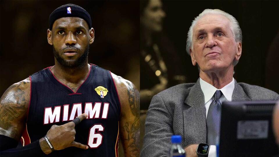 Pat Riley planned a long-term partnership with LeBron James and the Miami Heat: "Those four years… we're hoping to turn them into eight or 10"