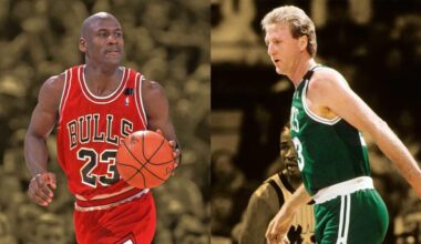 "That guy is going to be the best player of all time" - Larry Bird predicted Michael Jordan would be the GOAT after their first matchup