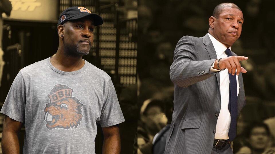 Doc Rivers recalls Gary Payton showing up to the Celtics practice with a broken thumb: "What are you doing here?"