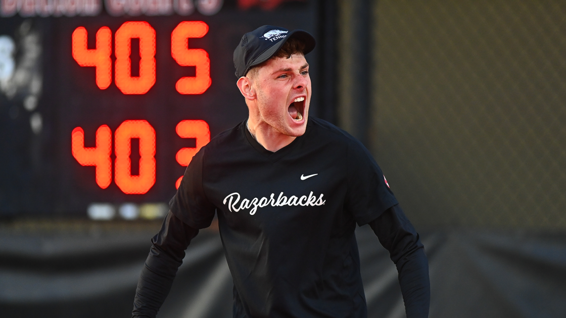 Vrba Advances in Consolation, Two Other Razorbacks Fall