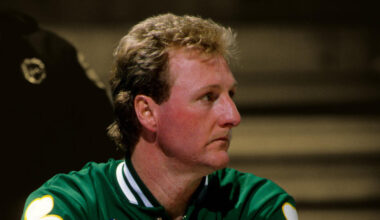 "Put the rookie in! Put the effing rookie in!" - Larry Bird roasted rookie Jayson Williams in his second NBA game and never let him forget it